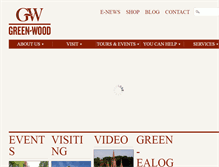 Tablet Screenshot of green-wood.com